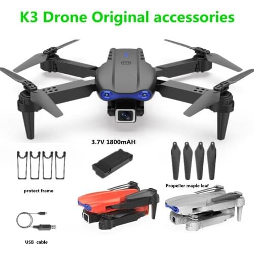 K3 Drone Battery Original Accessories 3.7V 1800mAh Battery Propeller Maple Leaf For K3 Drone Spare Parts Flight 20 Minut