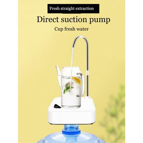 Automatic Bottled Water Smart Pumps Electric Household Mineral Water Dispensers Water Buckets with 0.5m Hose