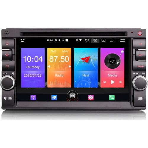 6.2" Android 10.0 OS Car DVD Multimedia GPS Radio System Player for Nissan Versa 2006-2011 Navara 2001-2011 Qashqai 2007-2011