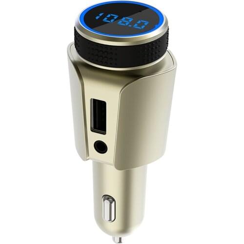 Bluetooth auto MP3 speler TF card lossless muziek aux audio output ontvanger fm-zender Bluetooth Carkit 3.4A autolader dfdf