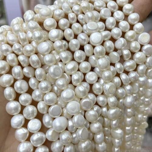 100% Natural 4 5 6 7 8 9 10mm Freshwater Pearl Beads For Jewelry Making Charm DIY Women Elegant Bracelet Necklace Earrings