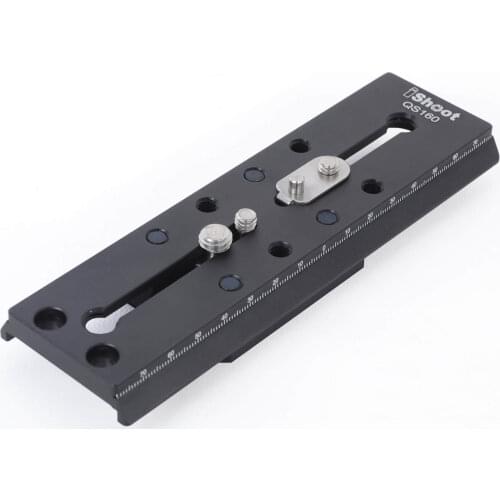 Quick Release Plate for Fluid Head Manfrotto 500 700, Sachtler FSB 10T/FSB 8T/ FSB 6T, DV2/DV8/DV10SB/DV12SB, V14/V18/ACE XL