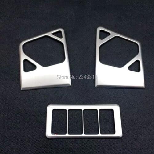 For Nissan X-Trail T31 2008-2012 2013 ABS Dashboard Air Condition Vent Outlet Cover Fog Lamp Control Switch Cover Car Accessory