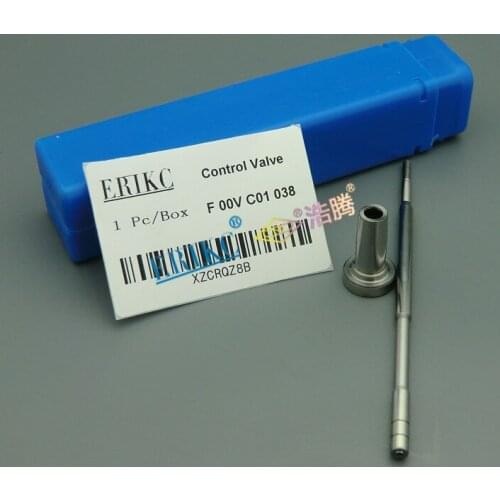 ERIKC Car Accessories F00VC01038 Control Valve Set F OoV C01 038 Injector Parts FooV C01 038 for 0445110083 0986435078