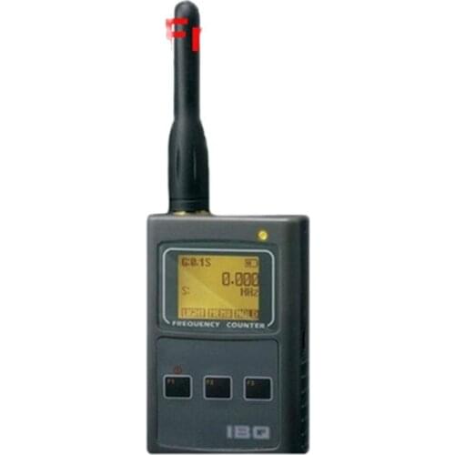 IBQ102 frequency display for 10-100mhz&50MHz-2.6GHz Radio detector Frequency Counter signal meter detector with LCD display