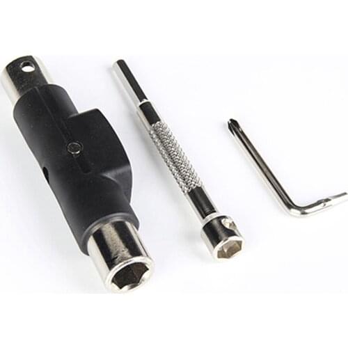 Multi-Function Skateboard Wrench Removable Compact Skate Tool Semi-automatic skateboard tool