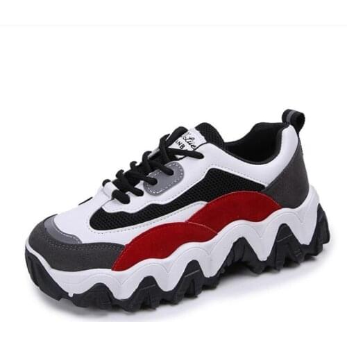 Boden Fashion Street Schießen Dad Schuhe Frauen Sport Schuhe Koreanische Flat Platform Womens Shoes 112 Round Toe Casual Rubber