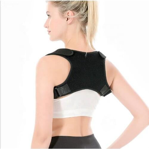Neoprene Adjustable Upper Back Posture Corrector Material back support