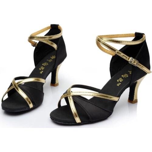 New Women Shoes Zapatos De Mujer Womens Latin Dancing Shoes Ladies Dance Shose Woman Ballroom Sapato Feminino 5CM/7CM 2020