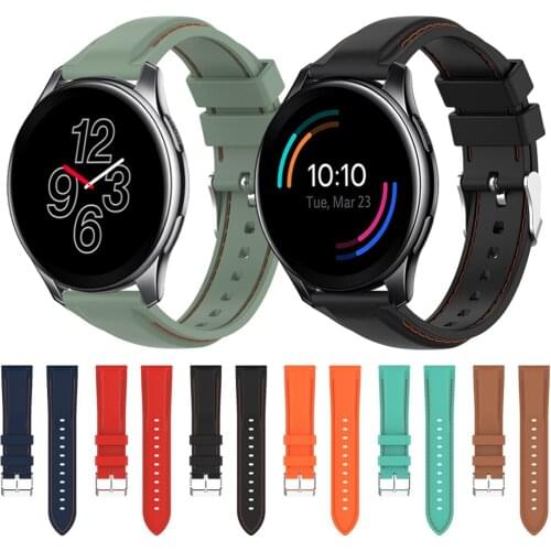 Suture Silicone Band For OnePlus Watch Smartwatch Wrist Strap Watchband Bracelet Belt Accessories EasyFit