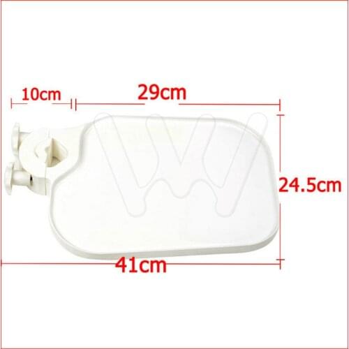 Dental Plastic Post Mounted Shelf Tray Table Dentistry Chair Accessories for Dental Chair unit