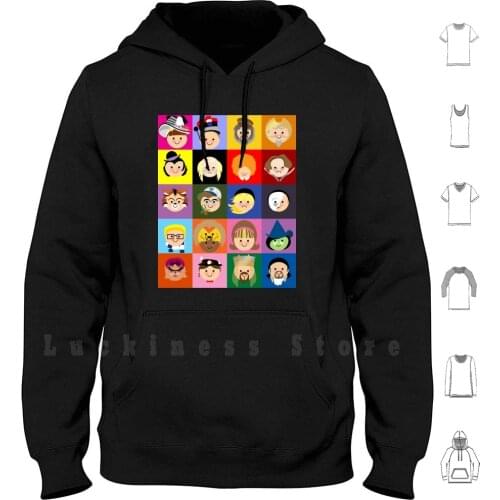 Broadway Cuties hoodies long sleeve Broadway Musicals Theatre Cabaret Annie Sweeneytodd Cats Littleshopofhorrors