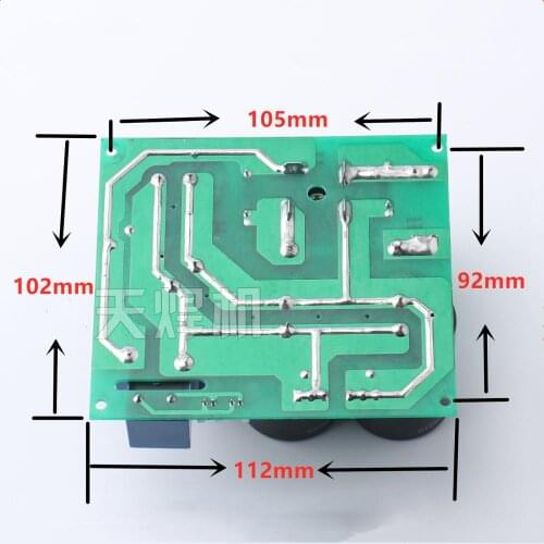 General-purpose welding machine power supply board bottom board with 4 capacitors with silicon bridge electrolytic board