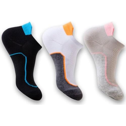 Women Sport Socks Athletic Running Cycling Ankle Sock Cotton Thin Breathable Fitness Yoga Compression Short Low Cut boat Socks