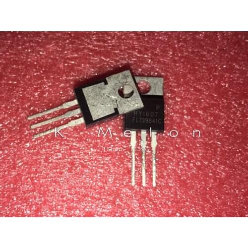 10pcs/20pcs HY1607 HY1607P HY1607B HY1607D HY1607MF TO-220 70A 65V Controller Power MOSFET