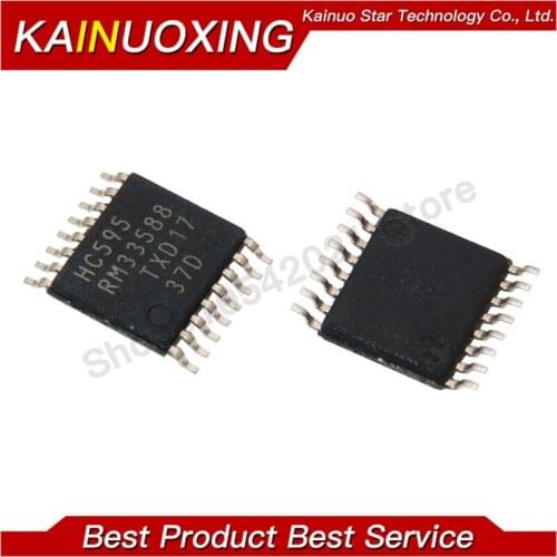 10pcs 74HC595PW TSSOP-16 74HC595 TSSOP16 HC595PW TSSOP SN74HC595PWR SMD
