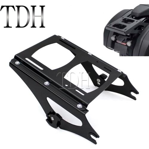 Motorcycle 4 Point Dock Hardware Kit Two Up Tour Pak Luggage Rack For Harley Touring FLHR FLHRC FLHT FLHX 2009-2013