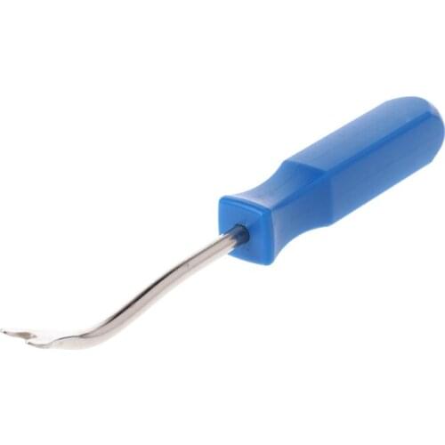 Car Door Interior Trim Clip Panel Upholstery Fastener Clip Remover Tool Screwdriver Nail Puller 23GC