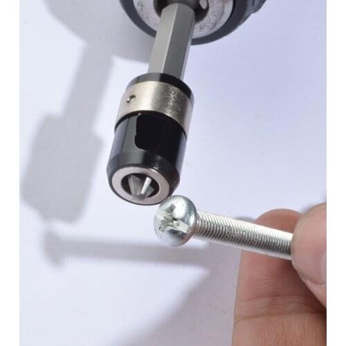 Free Shipping Metal Bit with Magnetic Coil Electric Driver Strong Force Nozzle Batching Tip Screwdriver Head C3-1006