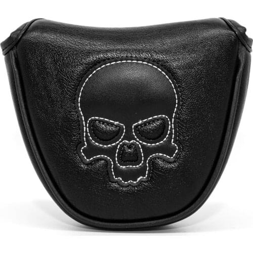 Golf Putter Cover,Golf Club Head Covers for Putter PU Leather Mallet Putter Headcover with Magnetic
