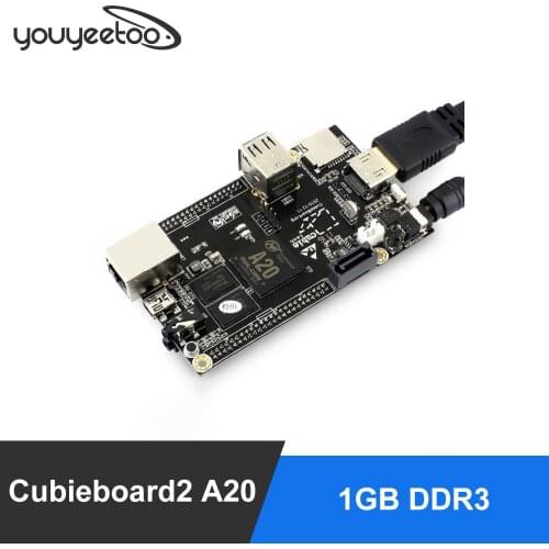 Cubieboard2 A20 Dual Core ARM MiniPC Cortex-A7 1GB DDR3 with linux/android/More powerful pcduino/Raspberry pi/Smartfly team