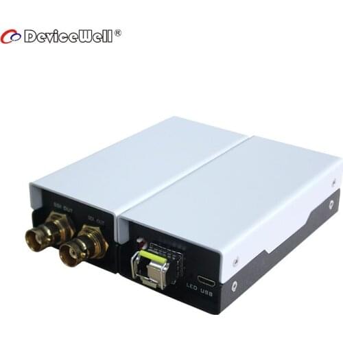 FD1201 2019 New Broadcast equipment 12G SDI Fiber Optic Splitter