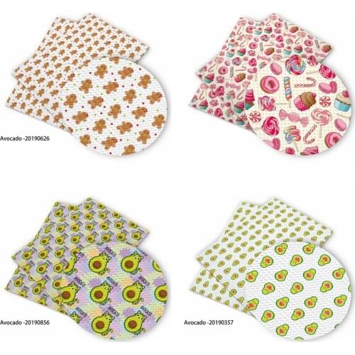 Huangtao Diy 50X150cm Food Fruit Printing Cartoon Character Pattern Double Brush Poly Fabric By Yard 100% Polyester Fabric