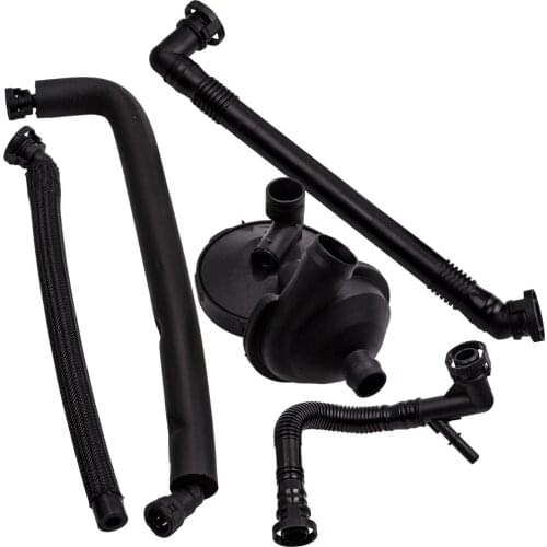 Crankcase Vent Valve+Breather Hose kit For BMW E39 E46 E53 E60 E83 M52 320i 325i 330i 525i 530i 1161750156611617504535