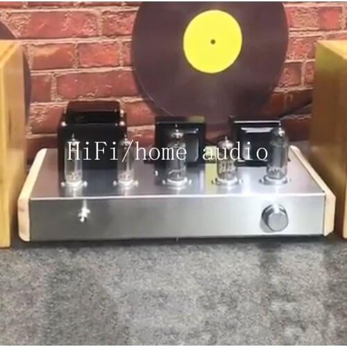 6N2 6P1 tube amplifier DIY kit, luxury 5.0 Bluetooth version, support USB lossless playback, with fm stereo radio