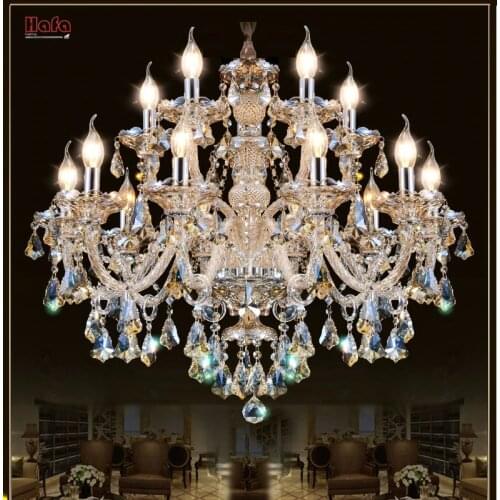 Modern Crystal Chandelier Living Room lustres de cristal Decoration Tiffany Pendants and Chandeliers Home Lighting Indoor Lamp