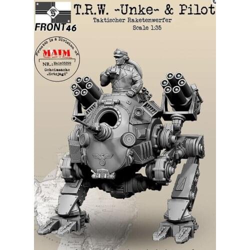 1/35 Resin Model Building Kit Figure Second station