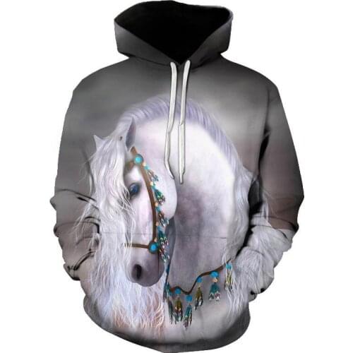 Fashion 3D Unicorn Hoodies Sweatshirt Girls Boys Rainbow Horse Animal Printed Thin Long Sleeve Kids Hoodie Toddler Hoody Coat