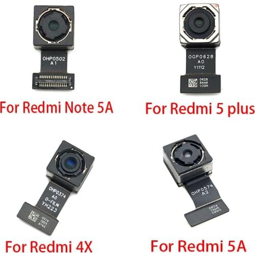 New tested Back Rear Camera Flex Cable Module For Xiaomi Redmi 5 Plus 4X 5A 6A K20 Note 7 6 Pro S2