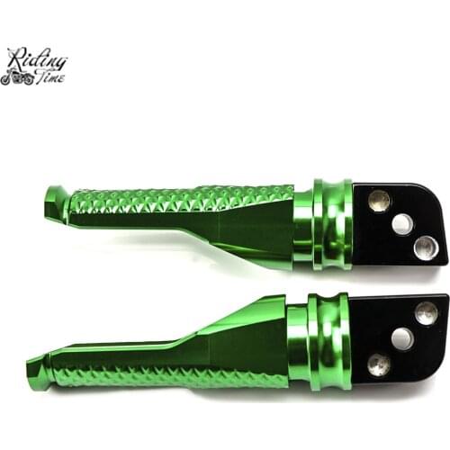 Motorcycle Rear Foot Pegs Footrest For Kawasaki Z250 300 400 Ninja 250 300 400