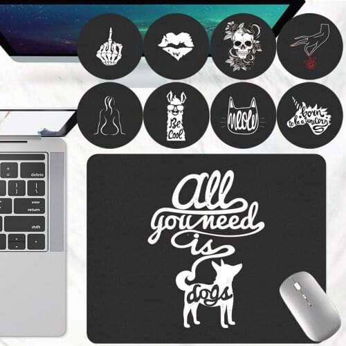 Mouse Pad Game Gamer Mouse Pad PU Leather Computer Mouse-pad Anti-slip Waterproof Durable Laptop Mouse Pad