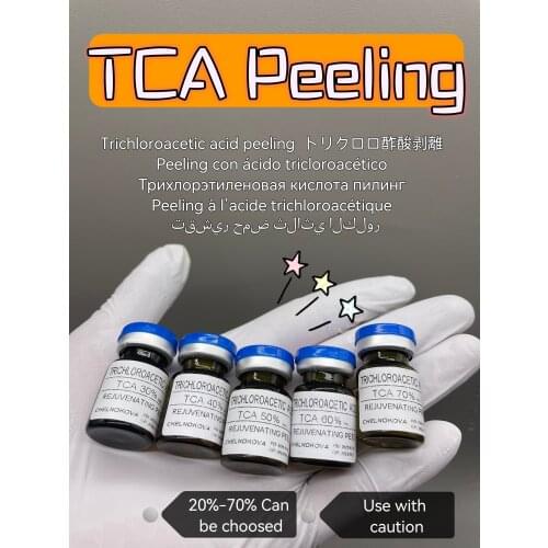 TCA 20% 30% 50% 70% Skin Peel Kit Peeling acid Age spots Acne Pit chloasma Tattoos Pigmentation Acne scar repair