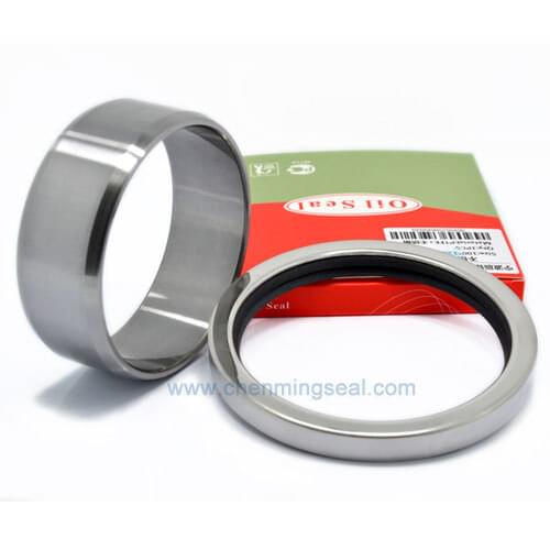 Atlas Copco GA37FF Repair Kit Screw Air Compressor Spare Parts PTFE Oil Seal & Shaft Sleeve 2pcs a kit