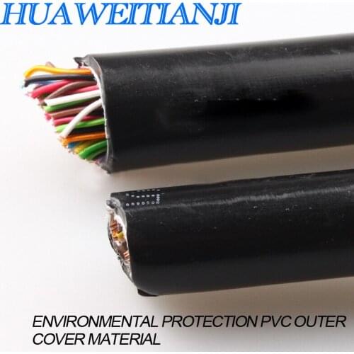 Outdoor HYAT big logarithm 100 pairs,Jelly Filled Underground Telephone Cables for Duct/Direct-Burial 100*2*0.4,50m