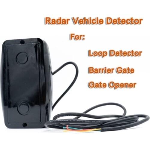 New Product Release IR Radar Vehicle Detector Sensor Replaceable Safety Loop Detectors For Gate Barrier Opener Motor Engine