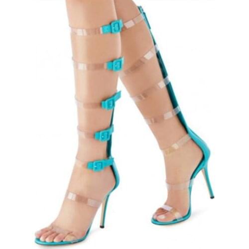 SHOFOO shoes.Fashion womens sandals, about 11cm high heel womens shoes. Party shoes. Summer womens shoes. SIZE:34-45