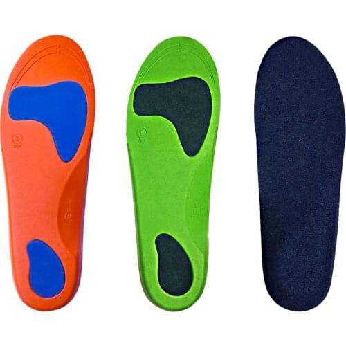 New Arch Orthopedic Insoles Flat Foot Arch Support Eva Cushion Sweat Shock Absorber Insole For Shoes Men Women Shoe Pad Inserts