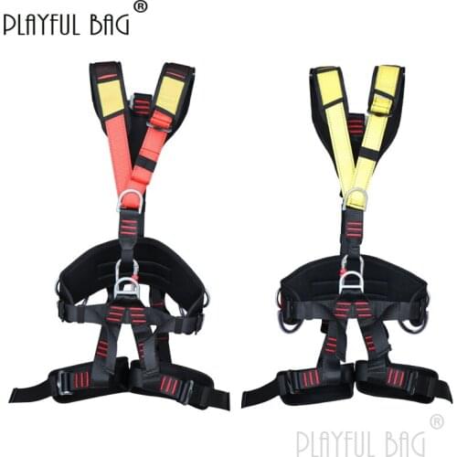 PB Playful bag Climbing down safety belt High place work safety protection Body safety belt Cilmbing Full body protection ZL95