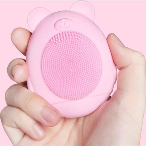 Bear Rabbit Ultrasonic Silicone Pores Cleaner Electric Face Blackhead Remover