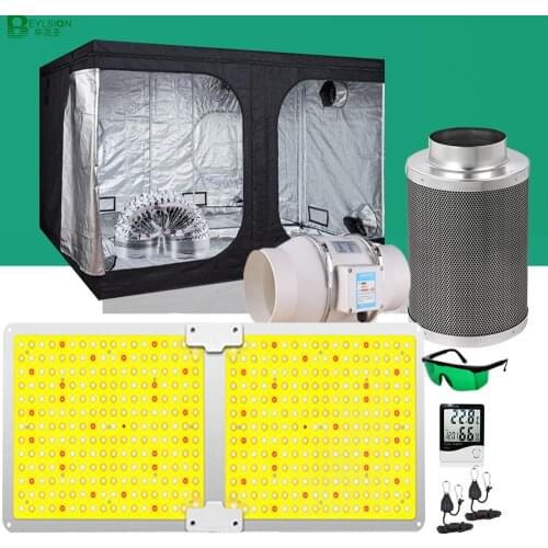 BEYLSION Grow Tent Complete Kit Grow Room Box Full Kit Plant Grow Lighting Parts Grow LED Lamp Hydroponics Indoor Growing System