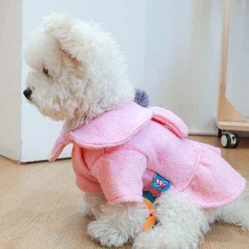 Small Dog Costume Skirt Winter Cat Puppy Pet Dog Clothes Dress Warm Dog Outfit Garment Yorkies Pomeranian maltese Poodle Apparel