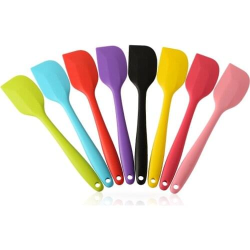 1pcs Kitchen Silicone Cream Butter Cake Spatula Batter Scraper Brush utter Mixer Cake Brushes Baking Tool Kitchenware