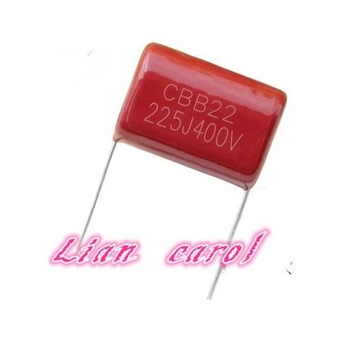 10PCS CBB 225 400V 225J 400V 2.2uF P20 CBB22