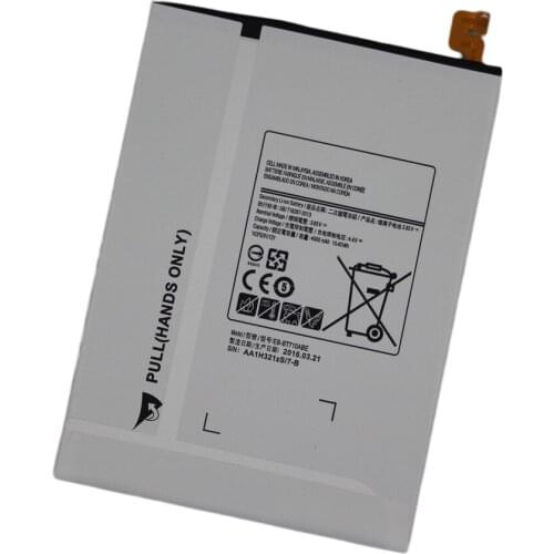 10pcs/Lot ISUNOO 4000mAh Tablet Internel Replacement Batteries For EB-BT710ABE Samsung Galaxy Tab S2 8.0 T710 T715 T715C