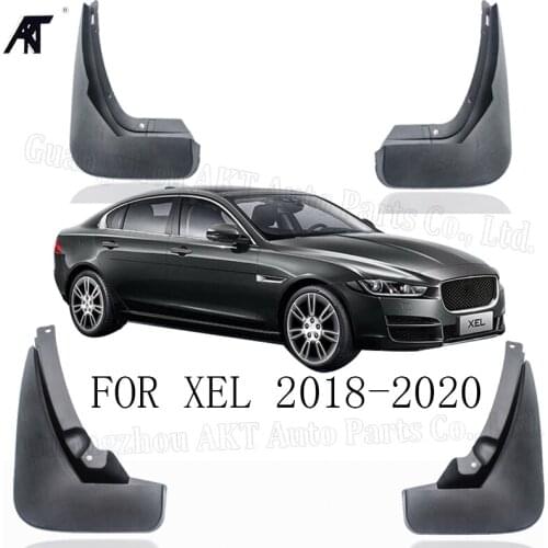 4PCS Car Mudflap for Jaguar XEL XE 2018-2020 Fender Mud Guard Flap Splash Flaps Mudguards Accessories
