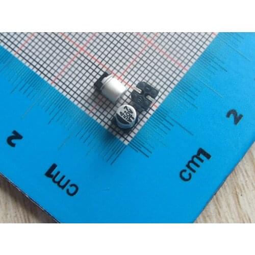 50pcs/lot high Quality SMD Aluminum Electrolytic Capacitor 50V 4.7UF 4*5MM electrolytic capacitor 4.7uf